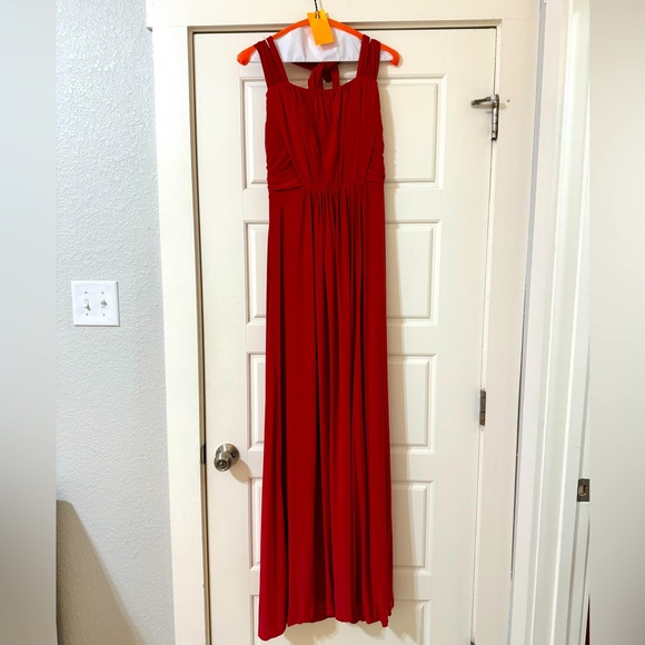 BCBG Women's Formal Halter Neck Gown - Picture 2 of 6